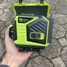 Máy cân bằng laser Geotes 12 tia xanh, Máy bắn cốt Geotes 12 tia xanh